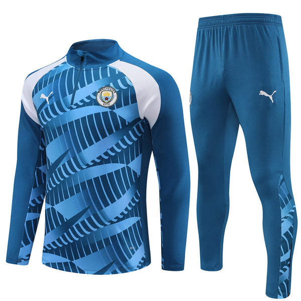 MANCHESTER CITY 1/2 ZIP 2023