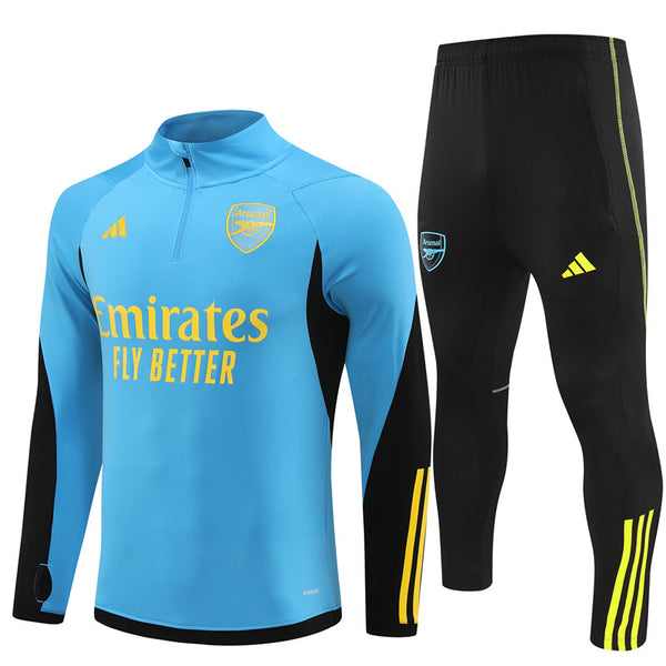 ARSENAL 1/2 ZIP HEAVENLY/YELLOW