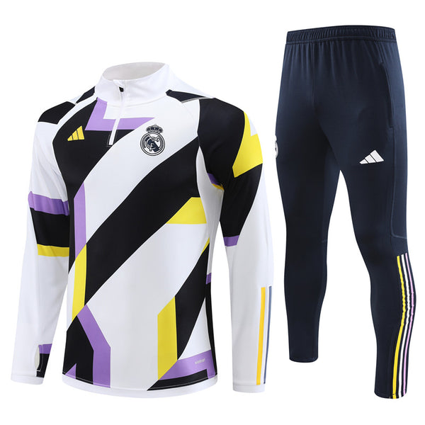 REAL MADRID 1/2 ZIP MULTICOLOR