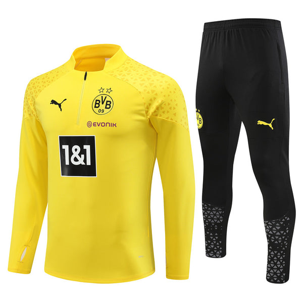 BORUSSIA DORTMUND 1/2 ZIP YELLOW