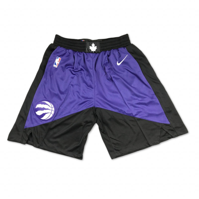 TORONTO RAPTORS BLACK/VIOLET PANTALONCINI