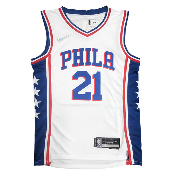 PHILADELPHIA 76ERS WHITE CANOTTA