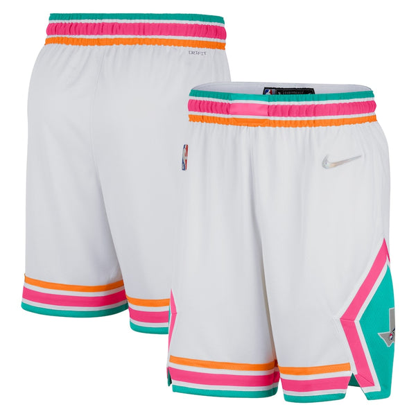 SAN ANTONIO SPURS WHITE PANTALONCINI