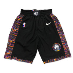 BROOKLYN NETS BLACK MULTICOLOR PANTALONCINI