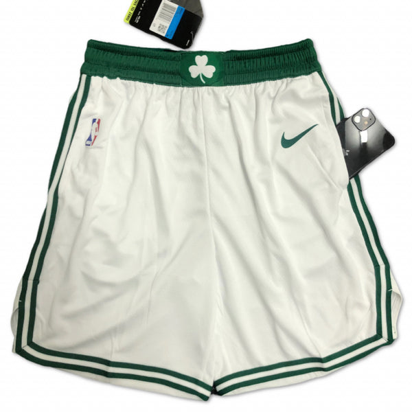 BOSTON CELTICS WHITE PANTALONCINI