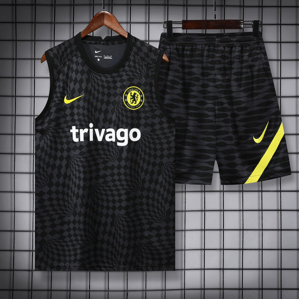 CHELSEA TRAINING NIKE BLACK/YELLOW