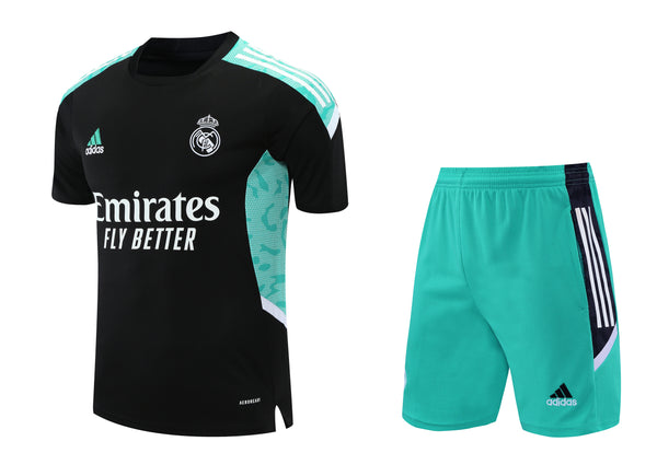 REAL MADRID C.F. TRAINING ADIDAS BLACK/TEAL