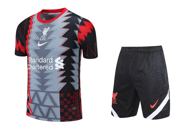 LIVERPOOL TRAINING NIKE GREY/RED