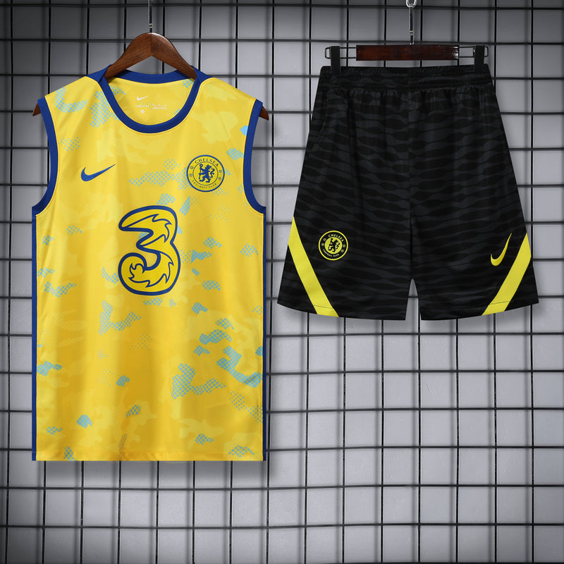 CHELSEA TRAINING NIKE YELLOW/BLACK